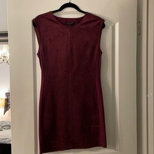 New with tags! BCBG Maxazria Purple Suede Dress - Size XS